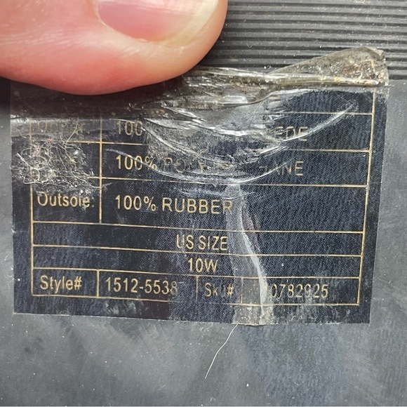 Torrid Ankle Booties Strappy detail Stacked 3” Heels Side Zip Black sz 10 - Picture 11 of 12